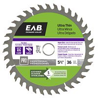 5 1/2" x 36 Teeth Finishing Ultra Thin  Professional Saw Blade Recyclable Exchangeable